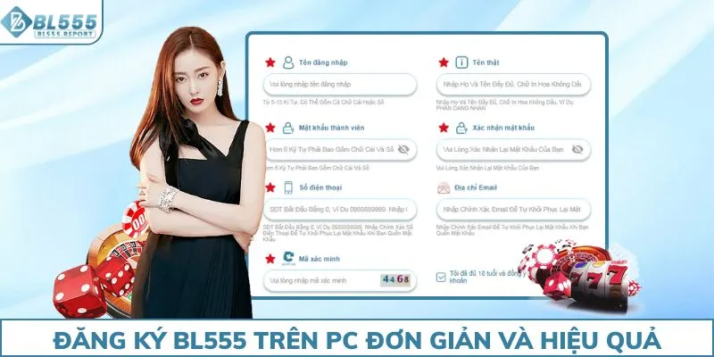 Đăng ký BL555 trên PC đơn giản và hiệu quả